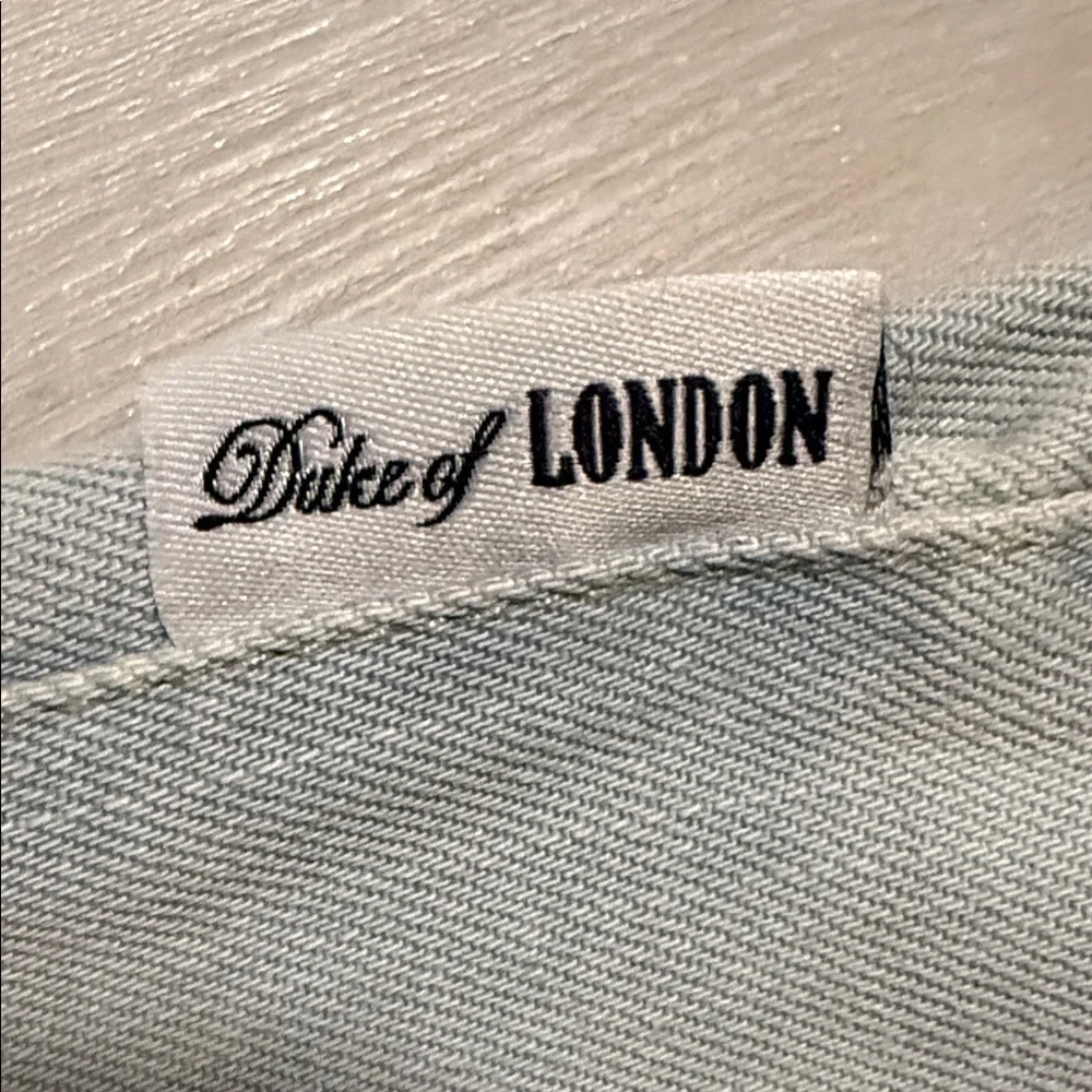 Duke of London Distressed Kids Light Blue Jeans Size 5